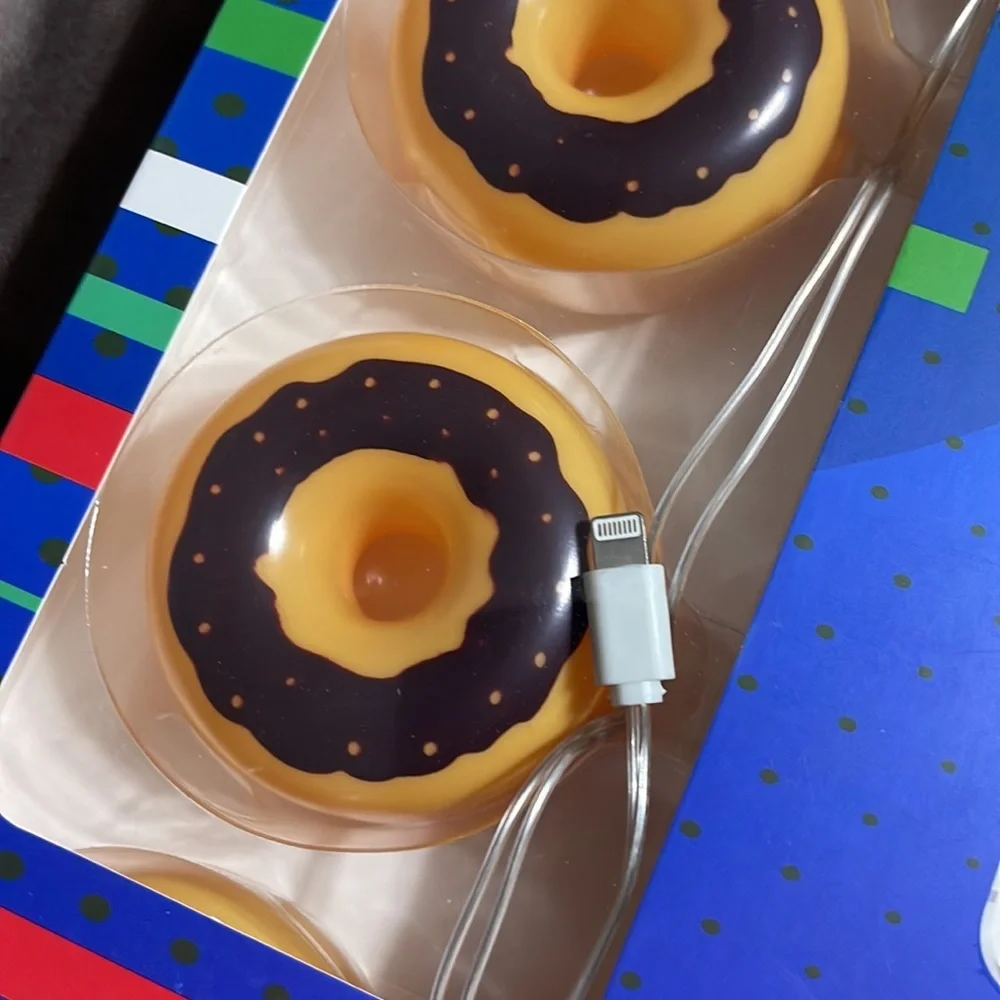 New Gametime Sprinkled Donut iPhone Charging Cable